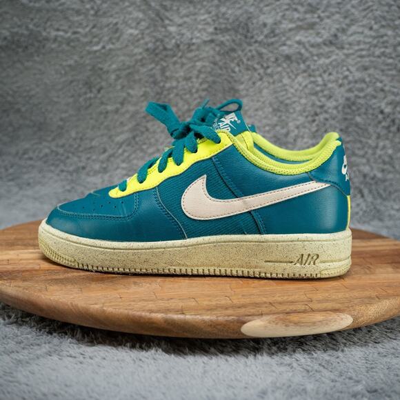 Nike Air Force 1 Low Crater Bright Spruce DM1086-300 Sneakers Size 4.5Y /Women 6 - Picture 3 of 6
